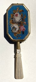 1800s Victorian Beaded Vanity Hair Brush