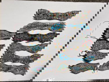 1800s Victorian Beaded European Beaded Beadwork Anklets