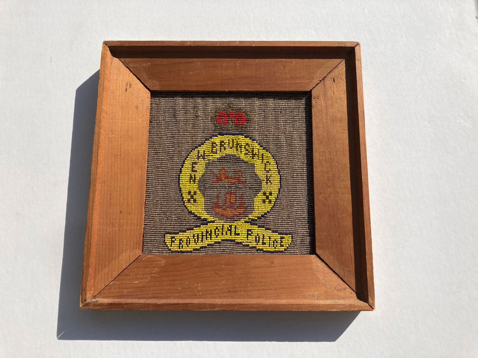 Victorian Era English Beaded Souvenir Sampler (1 of 7)