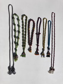 Lot of WW1 Turkish Prisoner Beaded Necklace Souvenirs