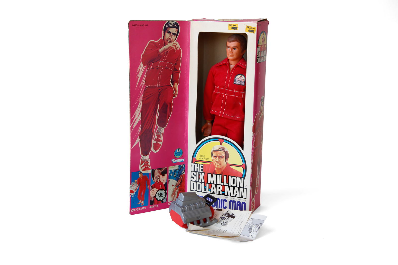 Kenner Six Million Dollar Man Action Figure w/ Box (1 of 13)