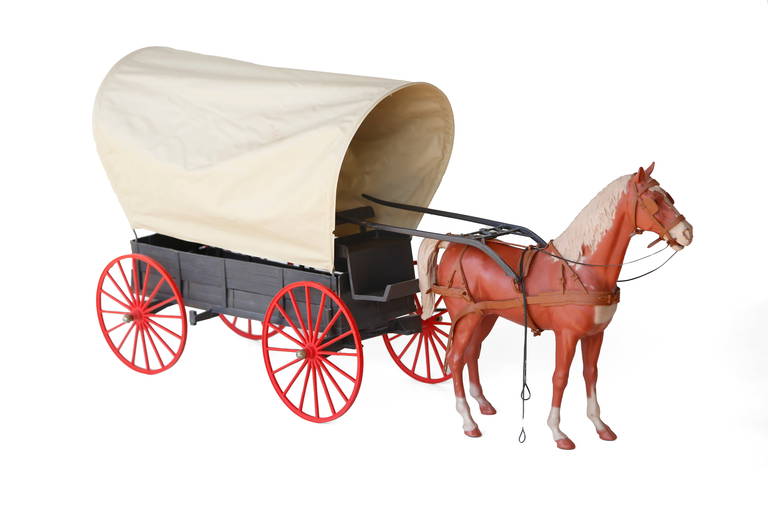 Barclay Covered Western Wagon