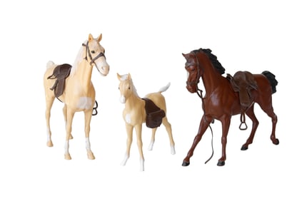 Marx Johnny West Horse Lot