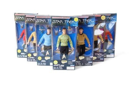 Star Trek Star Fleet Collector's Edition Action Figure Lot