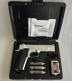 Vintage Crosman 1008 Repeat Air .177 Pellet Gun Air Pistol
