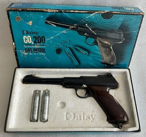 Vintage Daisy 200 CO2 Pellet Gun Air Pistol in Box
