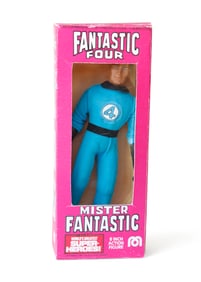 Mego Mister Fantastic Marvel Superhero Action Figure w/ Repro Box