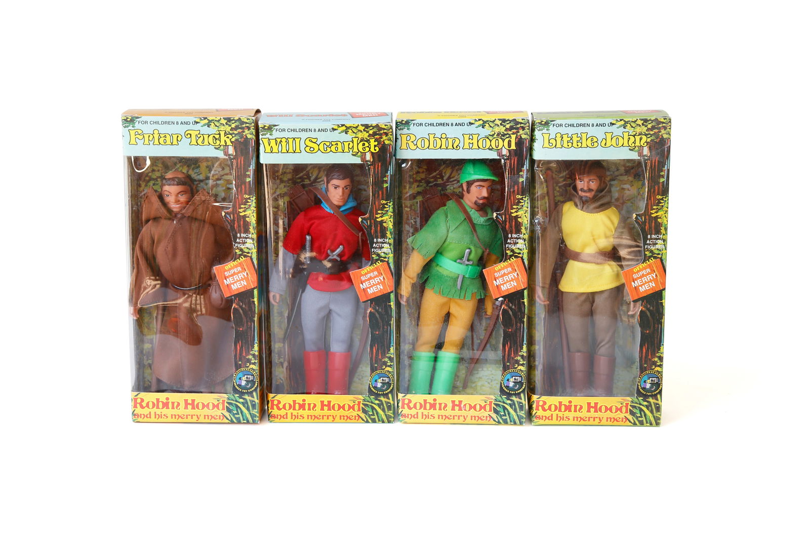 4 Piece Robin Hood and His Merry Men Action Figure Set (1 of 17)
