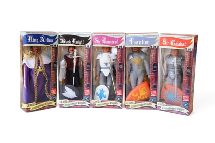 5 Piece World's Greatest Super Knights Action Figure Set