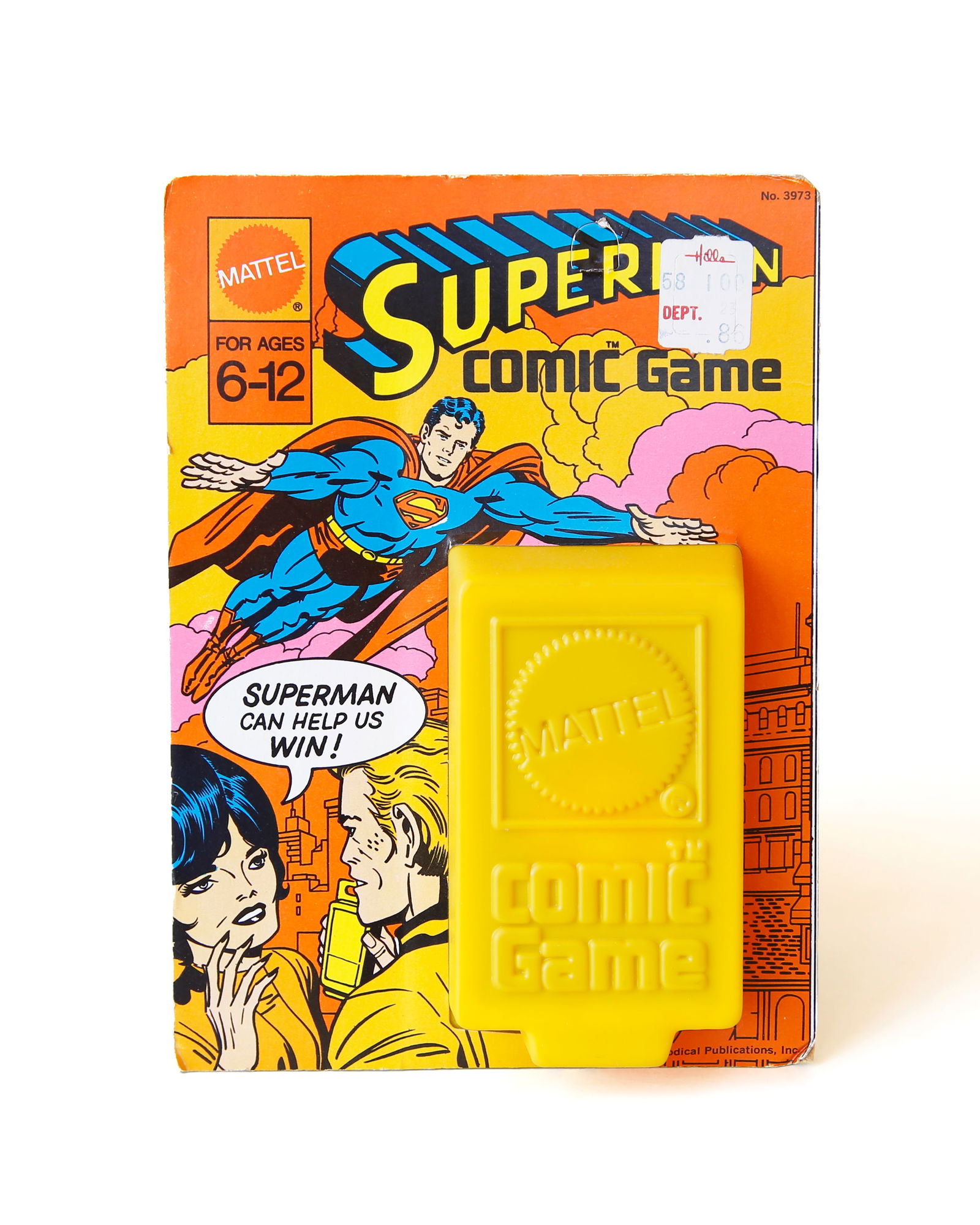Sealed Mattel Superman Secret Picture Comic Game (1 of 5)