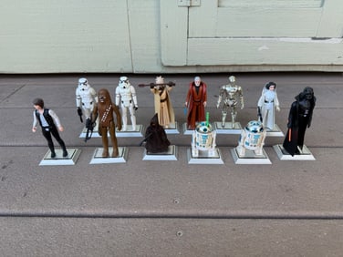 12 Piece Kenner Star Wars Figure Lot