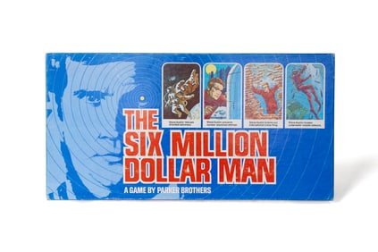 The Six Million Dollar Man Board Game by Parker Brothers