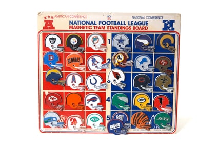 NFL Magnetic Football Team Standing Board