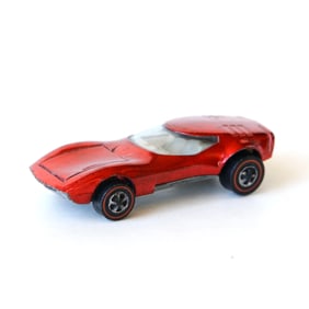 1968 Hot Wheels Redline Torero Toy Car in Red