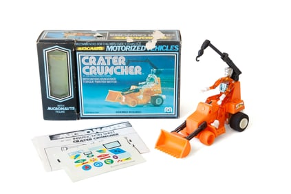 Micronauts Crater Cruncher Toy Vehicle w/ Original Box