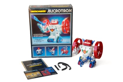 Micronauts Microtron Toy Vehicle w/ Original Box