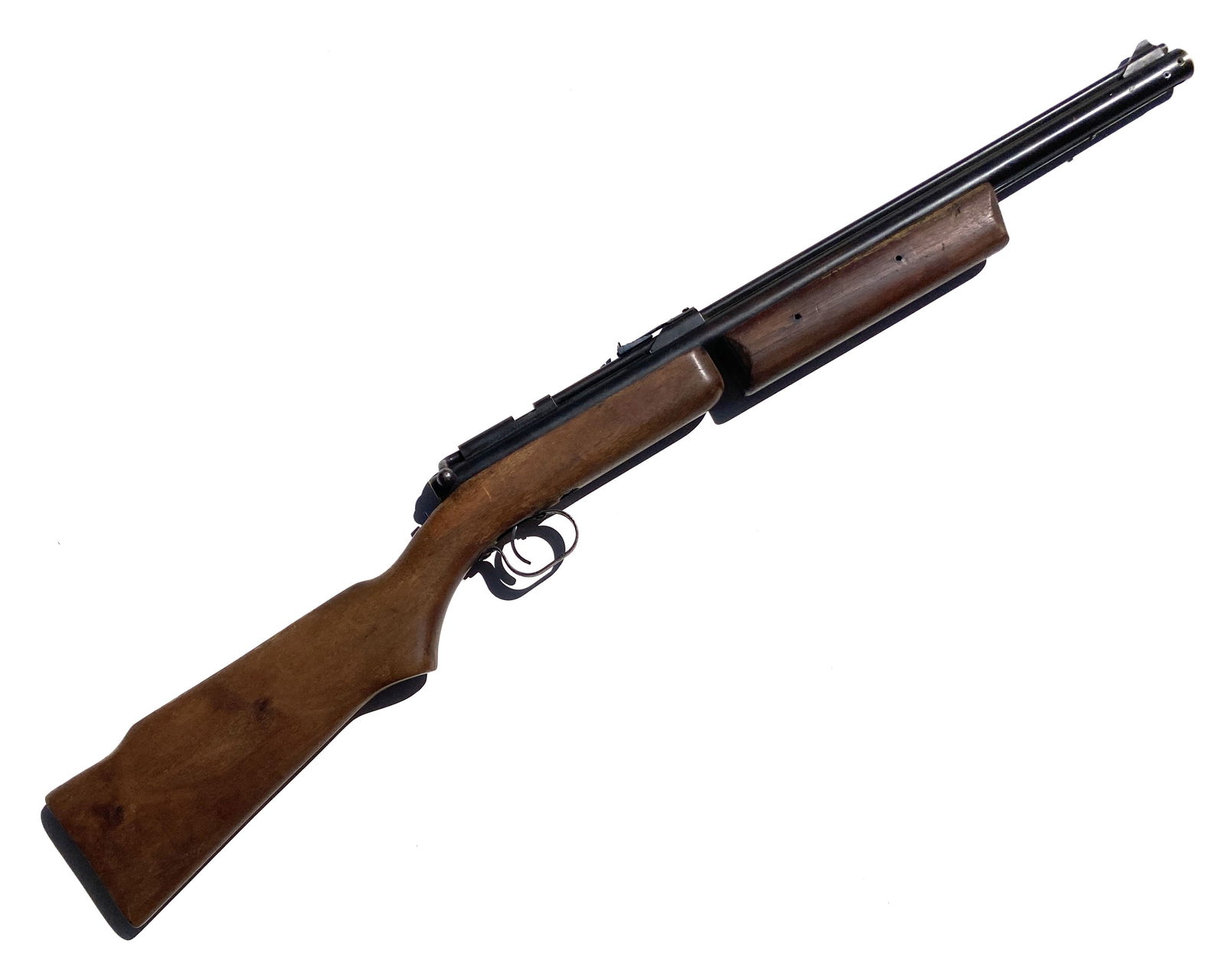 Vintage Benjamin Franklin Model 347 Air Rifle: Great vintage piece showing some use.