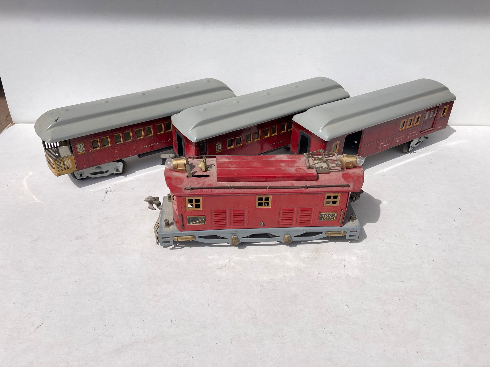 Vintage American Flyer Large Standard Gauge Train Set (1 of 11)