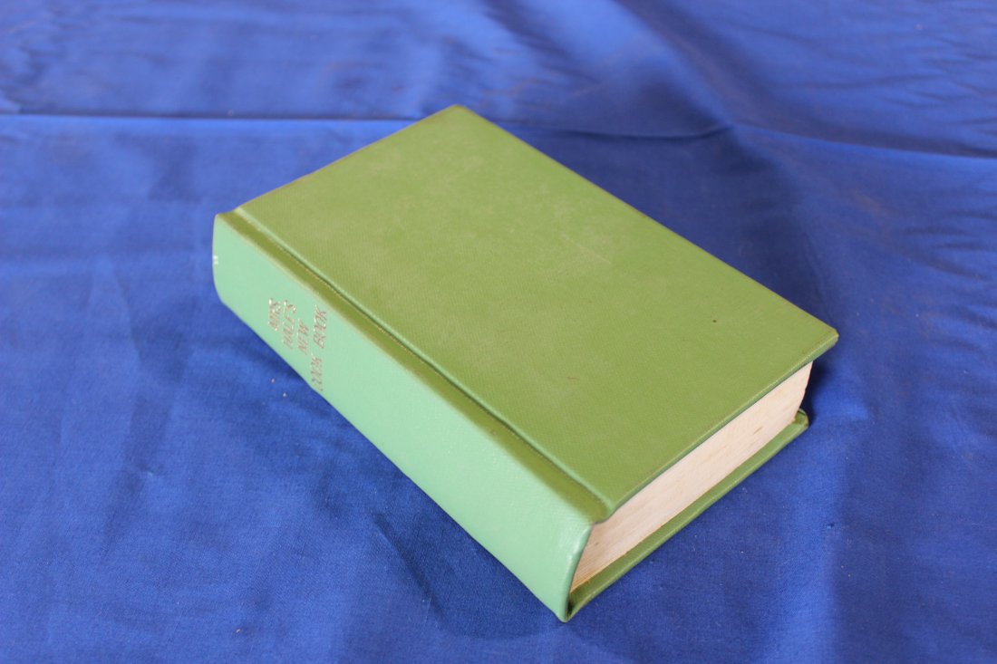 Mrs. Hale's New Cook book, 1852. 408 pages.: Mrs. Hale’s New Cook Book, 4-1/2” x 7 in. Rebound, index complete, title page missing. Cloth bound with tile printed in gold on binder. Binding in very good condition, but some pages have 