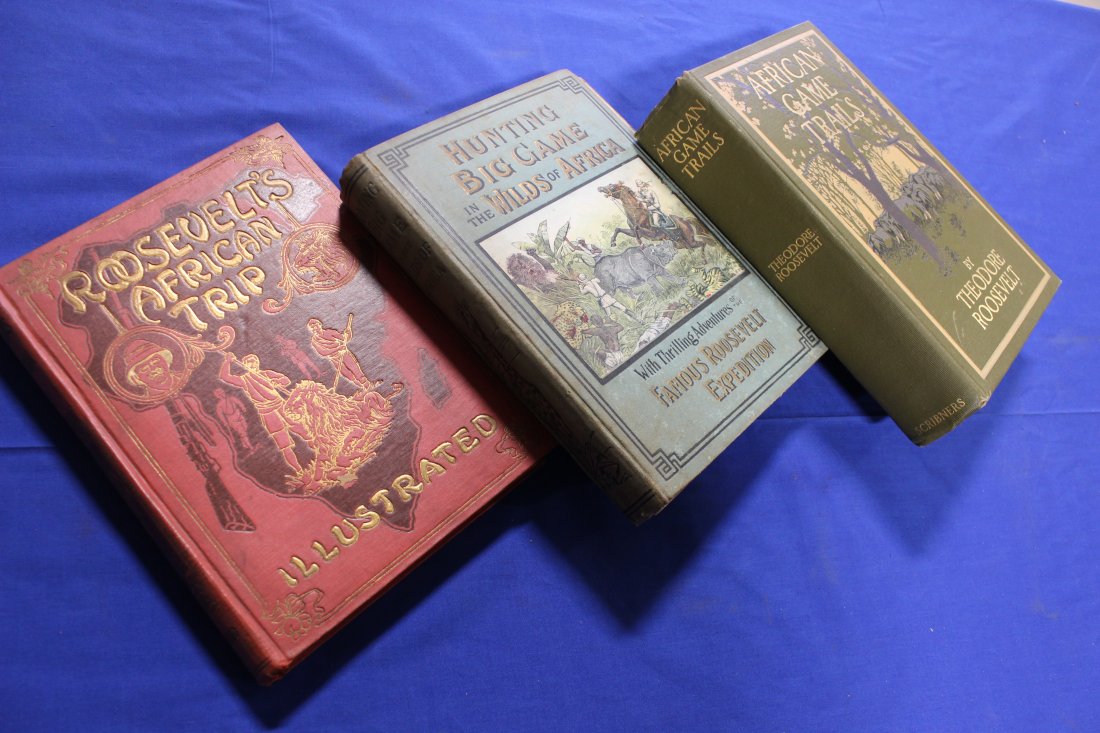 3 Theodore Roosevelt in Africa Books (1 of 6)