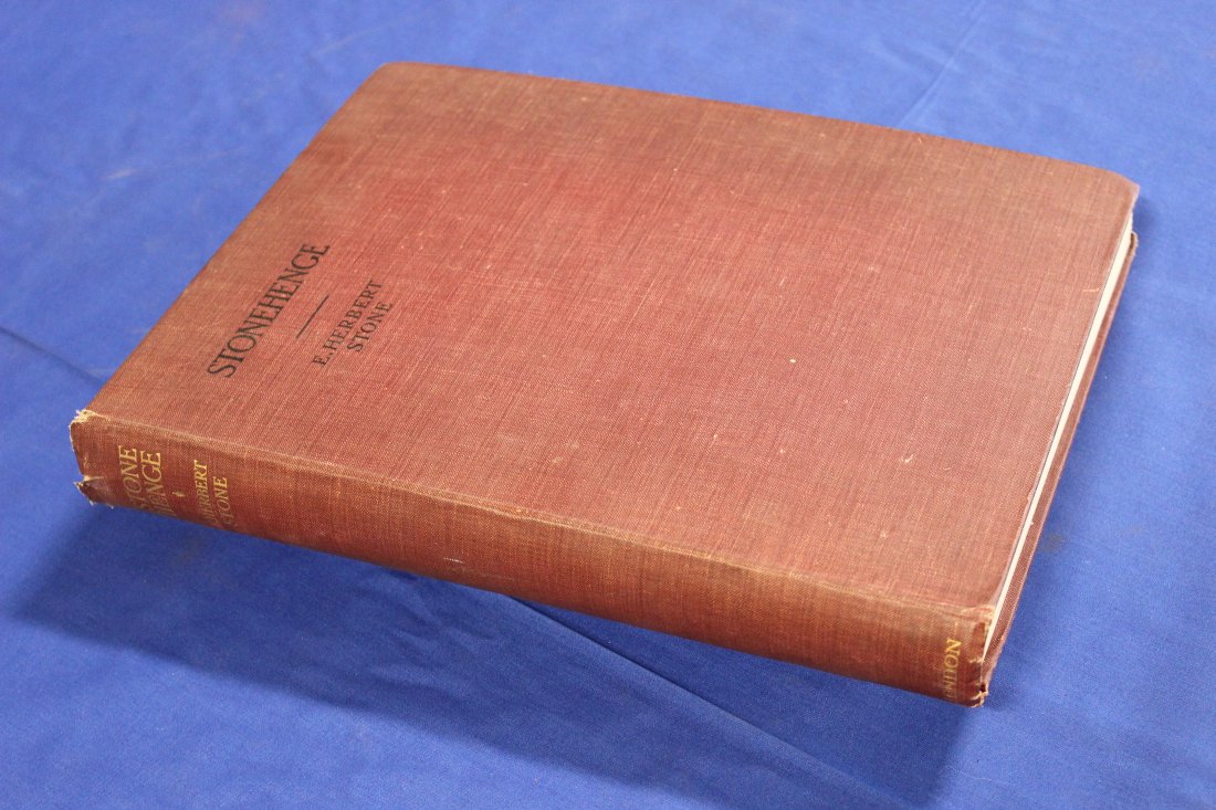 Stonehenge, Stone, E. Herbert; London, England, 1924. Roxburghe House.  149 pgs (1 of 3)