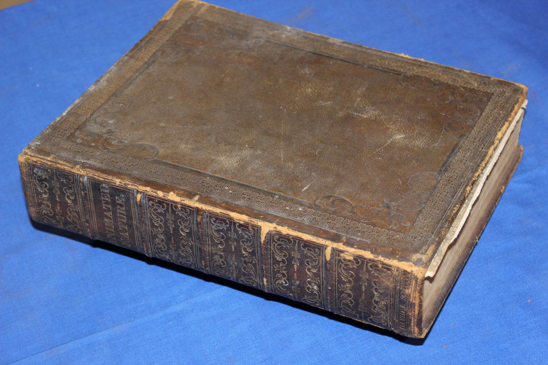 Animated Nature, Goldsmith, Oliver, New York, 1832.  Thomas Kinnersley, 857 pgs. (1 of 3)