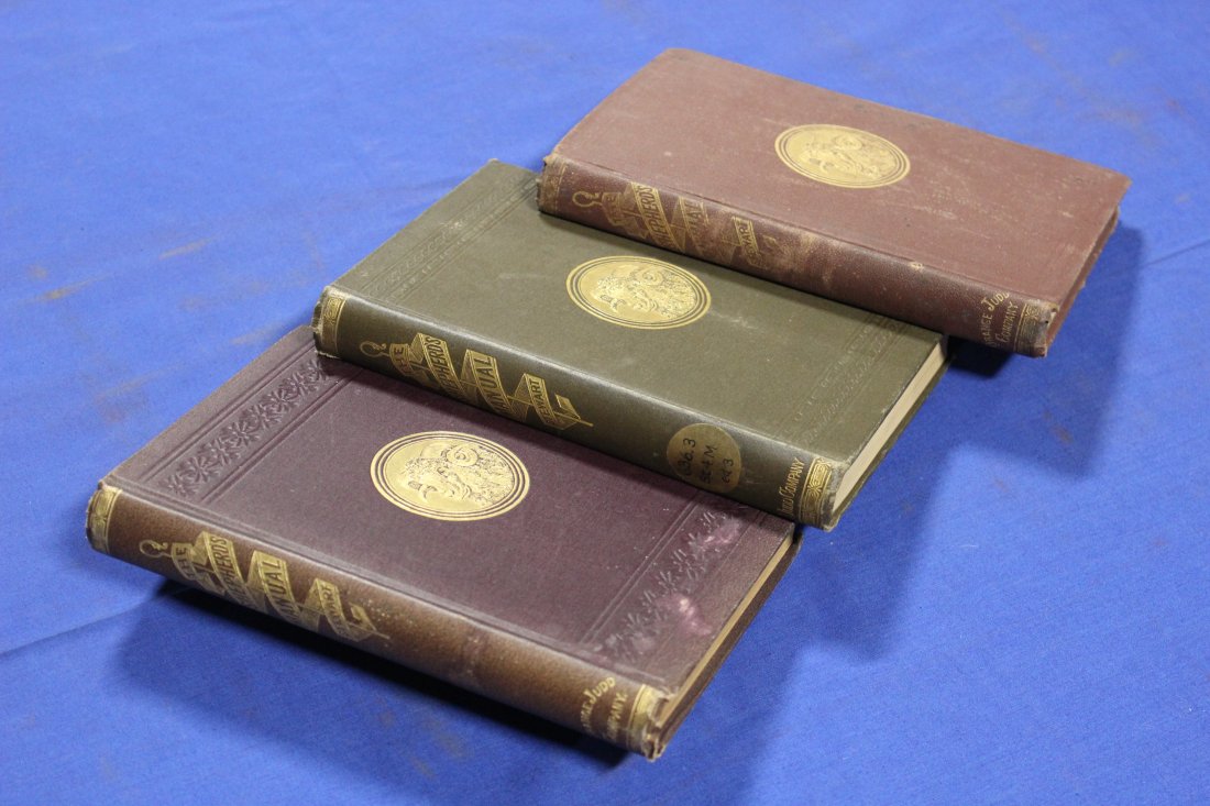 The Shepherd’s Manual, Stewart, Henry.  3-Piece Set.  New York, 1881, Orange Judd Co.  New Ed. (1 of 8)