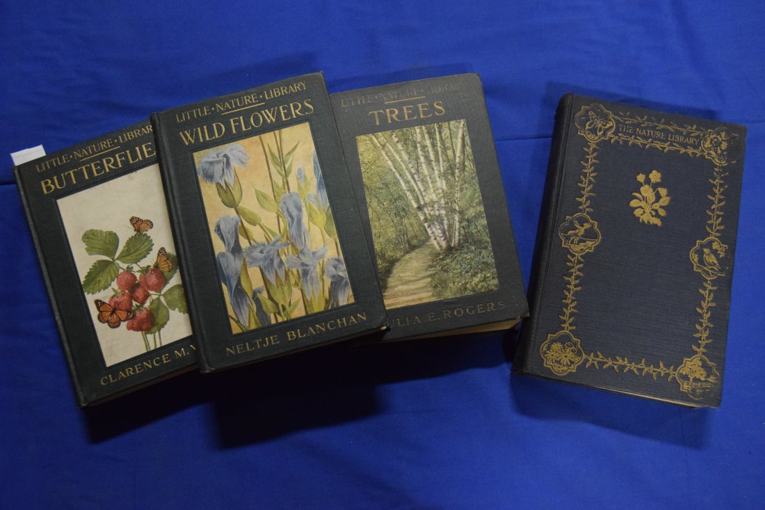 Lot of 4 Nature Library Books Mar 11, 2023 NY Valley Auction in New