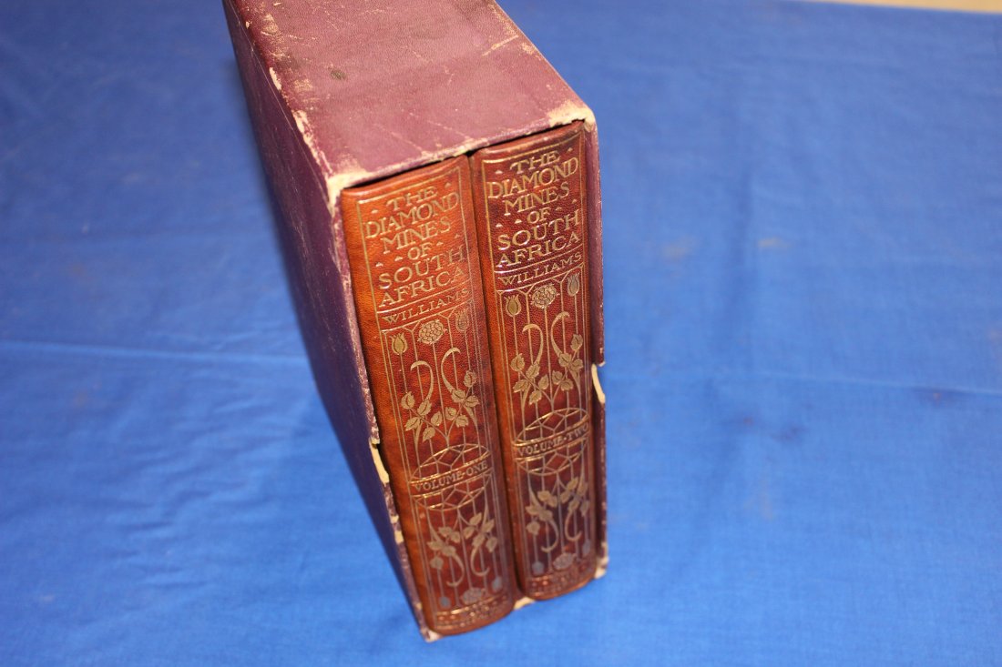 The Diamond Mines of south Africa, Vols. 1 and 2, Williams, Gardner F., M.A., New York, 1905; B. F. (1 of 8)