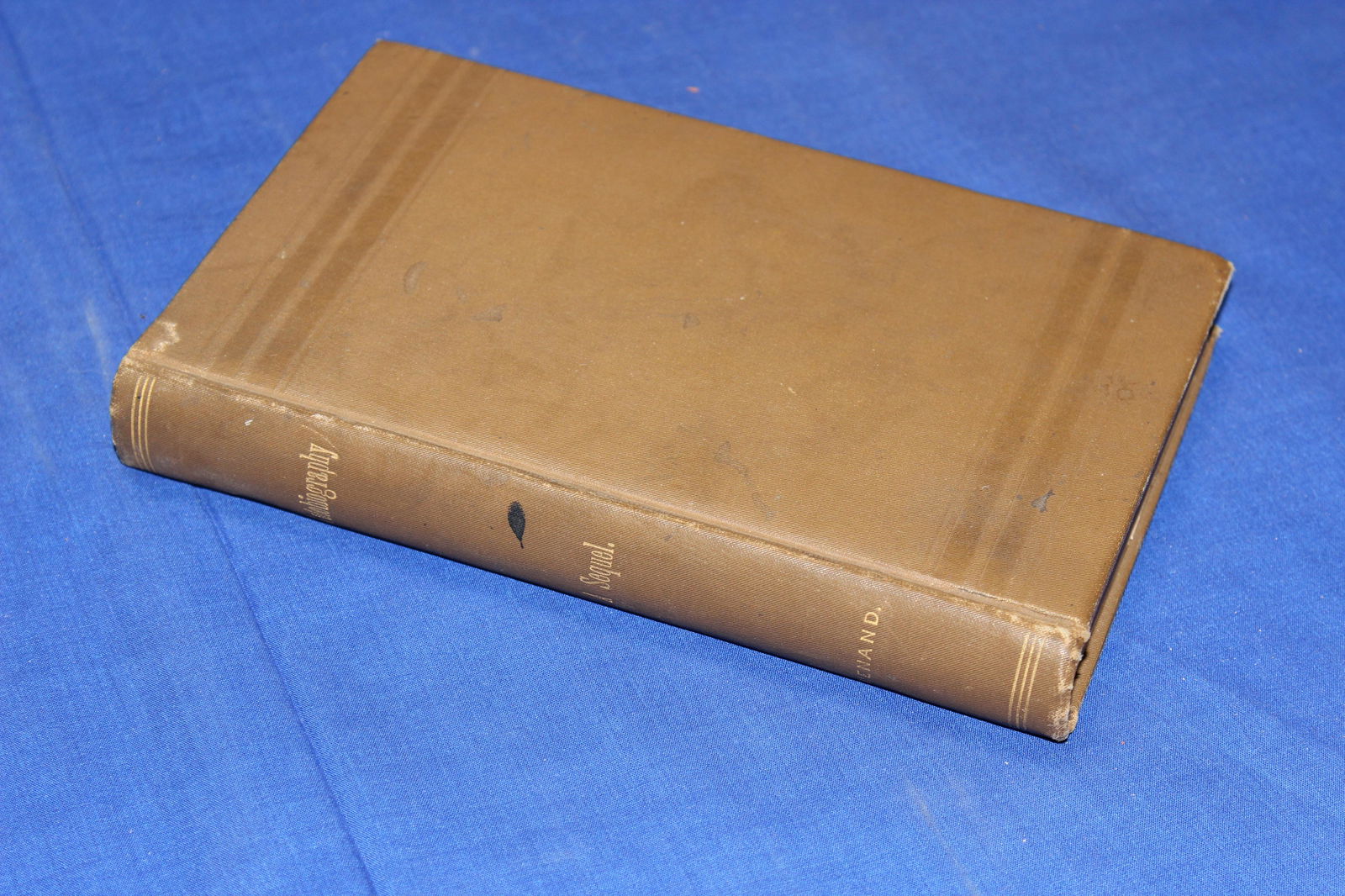Autobiography and Recollections, Menand, L., Albany, NY, 1842.  Weed, Parsons and Company, 146 pgs. (1 of 3)