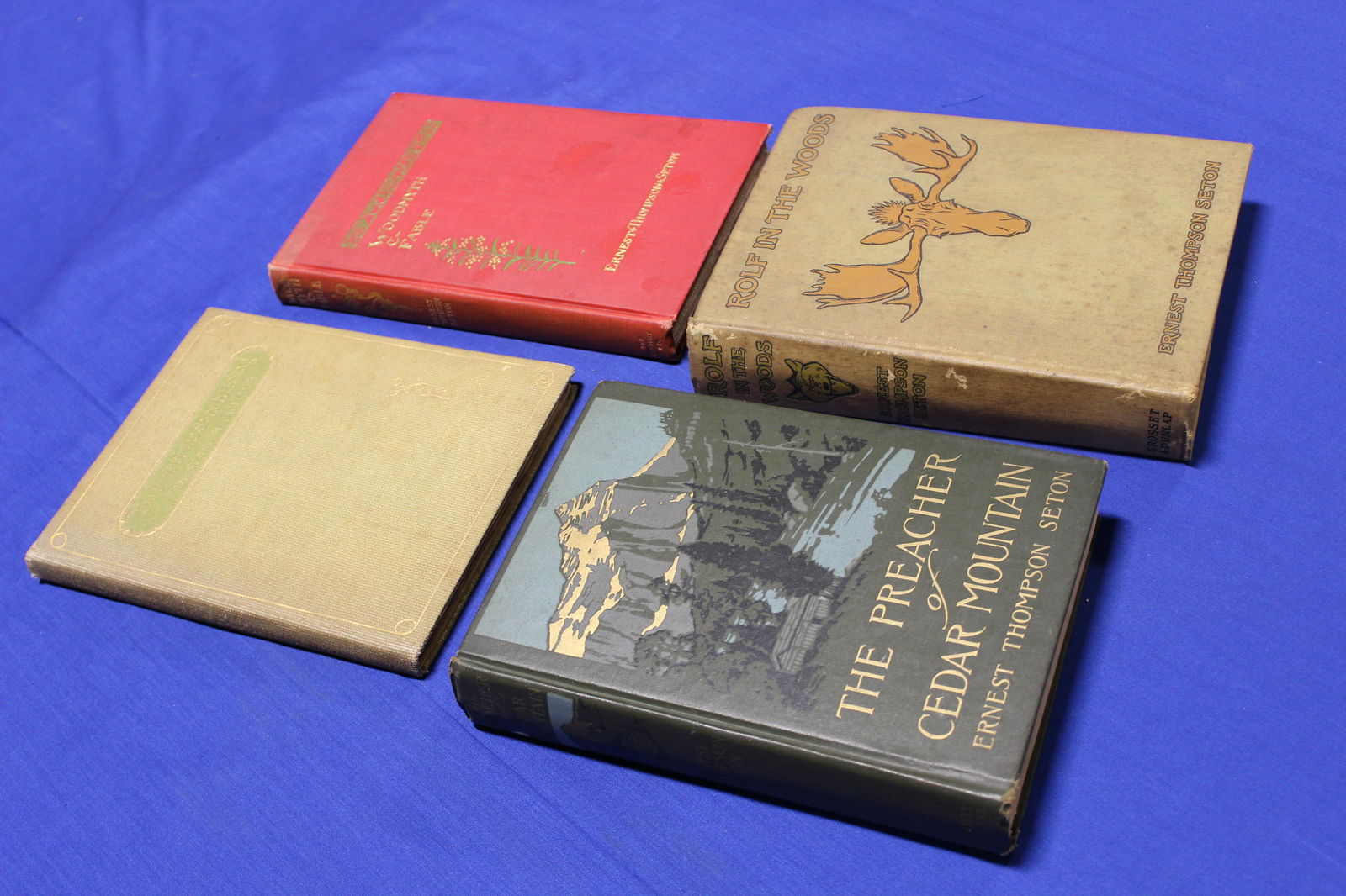 Lot of 4:  Ernest Thomson Seton. (1 of 7)