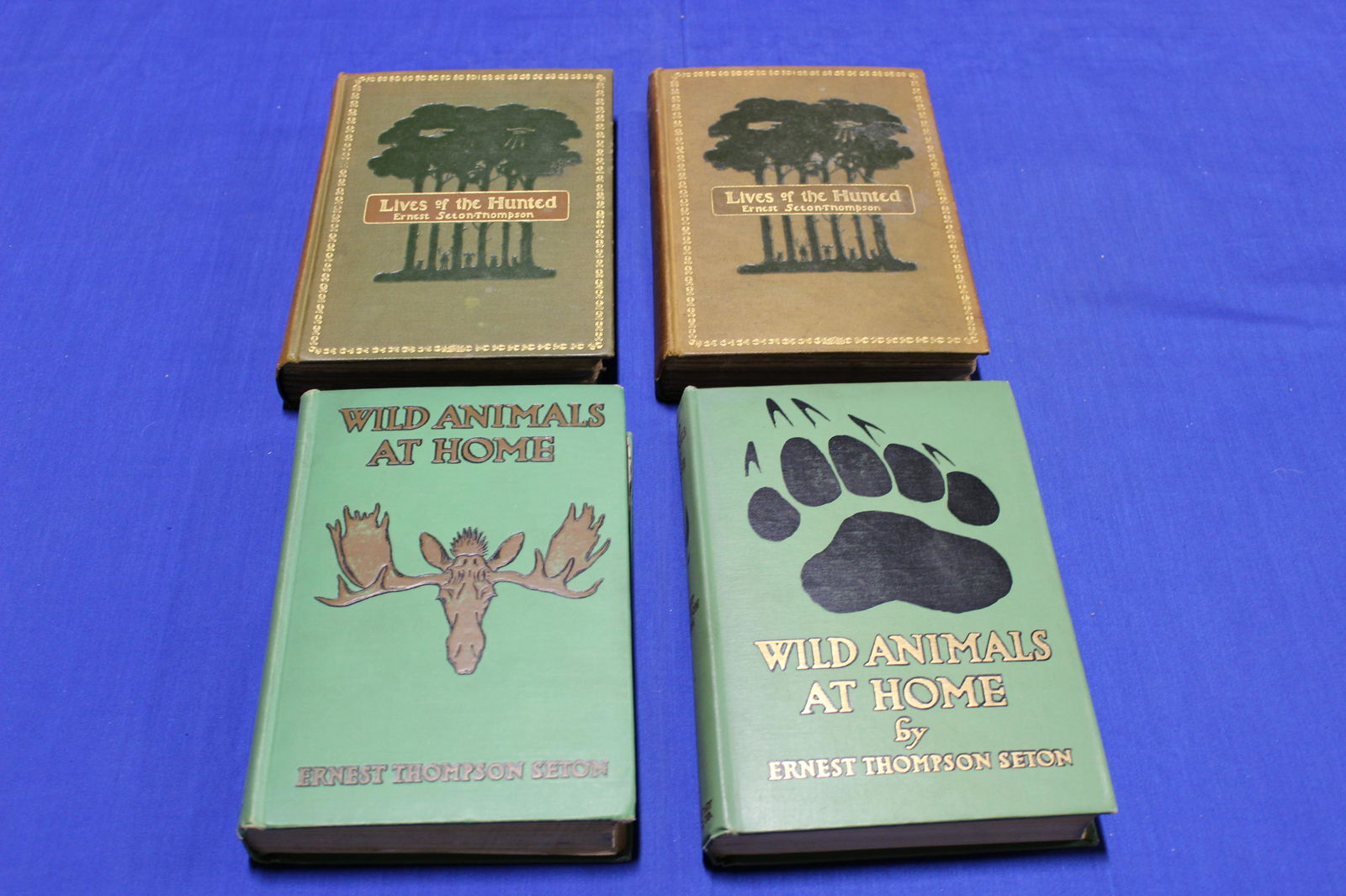 Lot of 4:  Ernest Thomson Seton Books (1 of 6)
