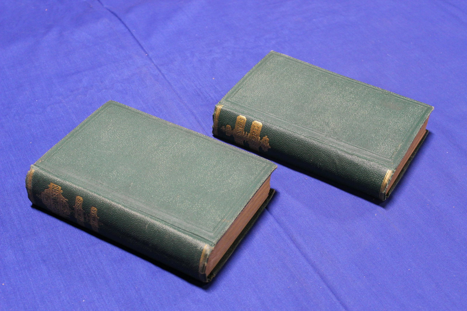 Lot of 2: Gold Hunters: The Gold Hunter’s Library, Thomes, William H., Boston, 1875, 5 x 8”, Europe and the Bushrangers of Australia. 384 pgs.