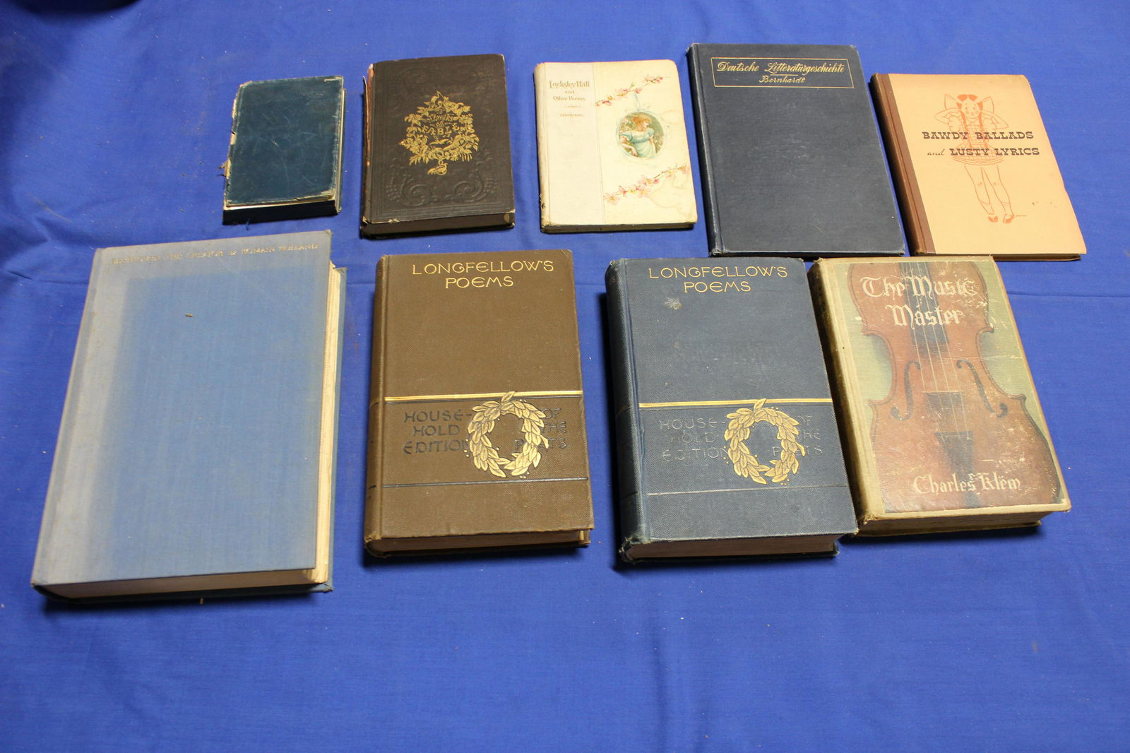 9 Poetry, Song Books (1 of 2)