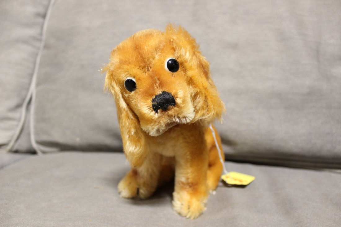 steiff stuffed dog (revue susi) (1 of 3)
