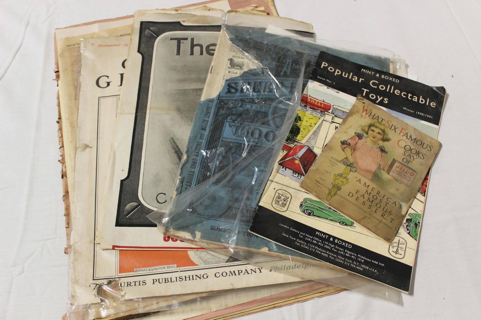 MISC. ANTIQUE AND VINTAGE EPHEMERA (1 of 6)