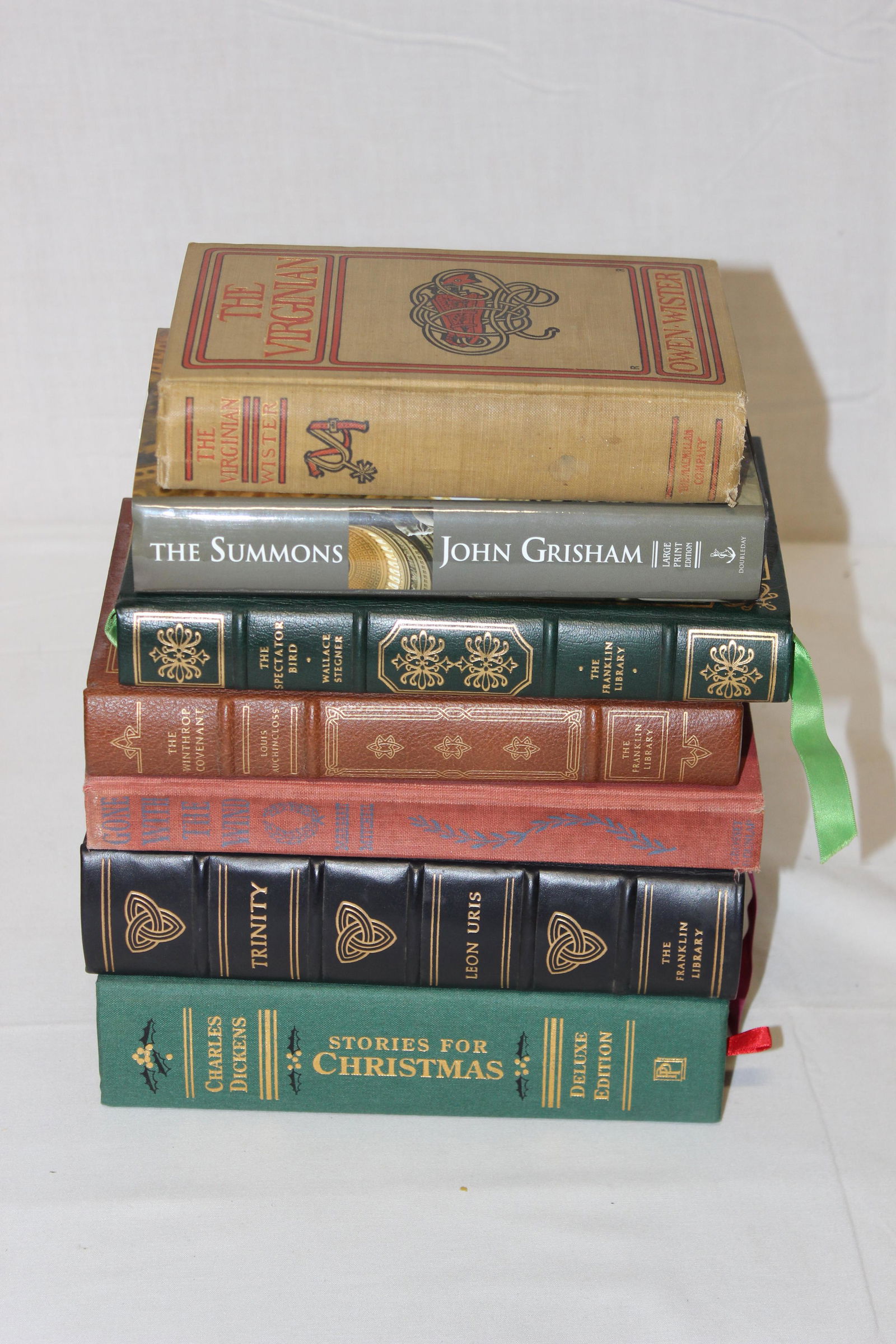 (7) BOOKS OF MISC LITERATURE with Franklin Library and First Editions (1 of 7)