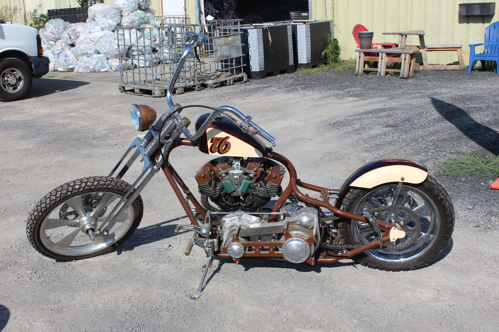 CUSTOM SHOVELHEAD CHOPPER (1 of 11)