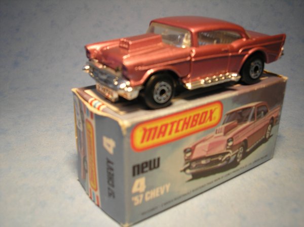 Matchbox Superfast, 4D CM1, 57 Chevy