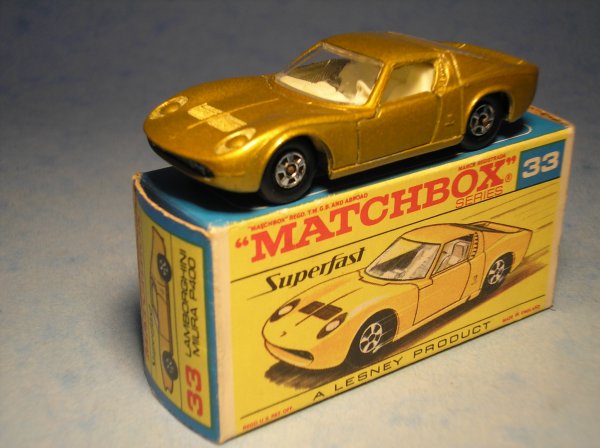 Matchbox Superfast, 33A CM6, Lamborghini Miura