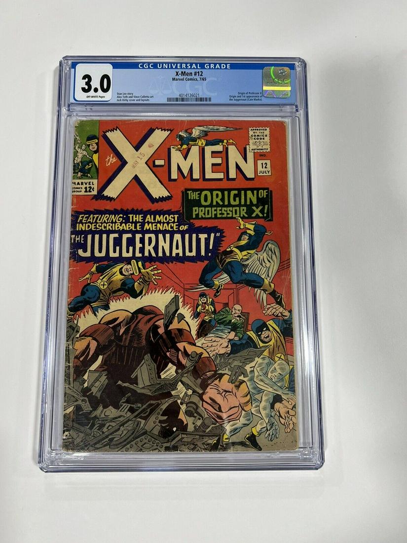 Retro Marvel X-Men Juggernaut Comics Collectible (1 of 2)