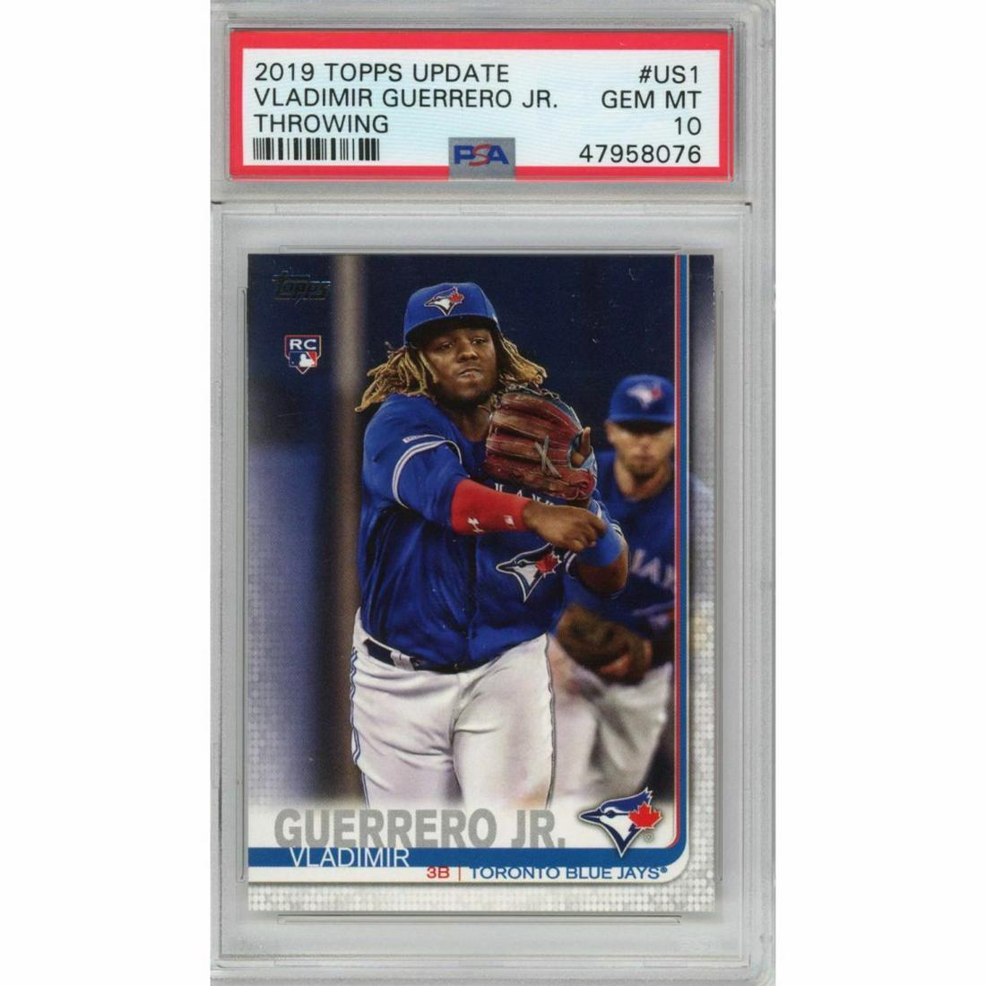 2019 Collectible Vladimir Guerrero Jr. Sport Card (1 of 2)