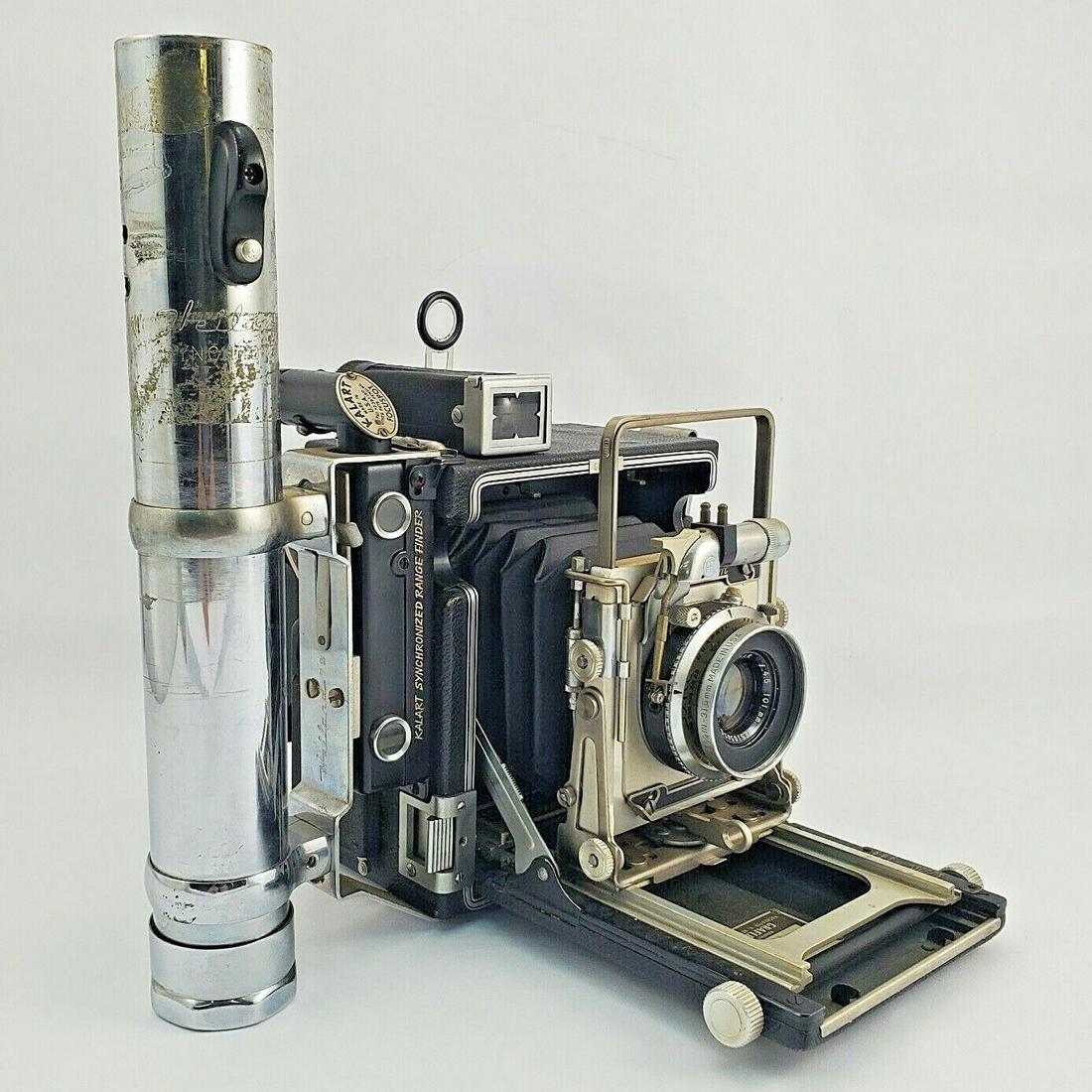 Graflex Speed Graphic Vintage Camera Heiland Flash Auction