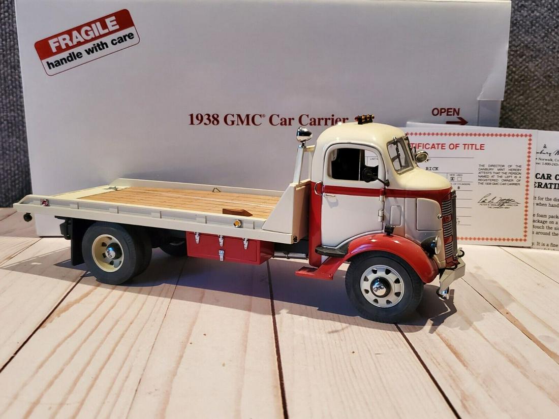 1/24 Scale Danbury Mint Gmc Car Carrier