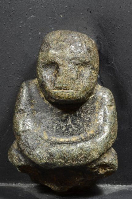 Pre-Colombian Proto-Mayan to Olmecoid Stone Figure (1 of 5)