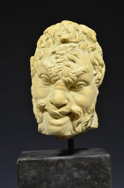 Hellenistic Style Head of a Young Satyr (1 of 5)