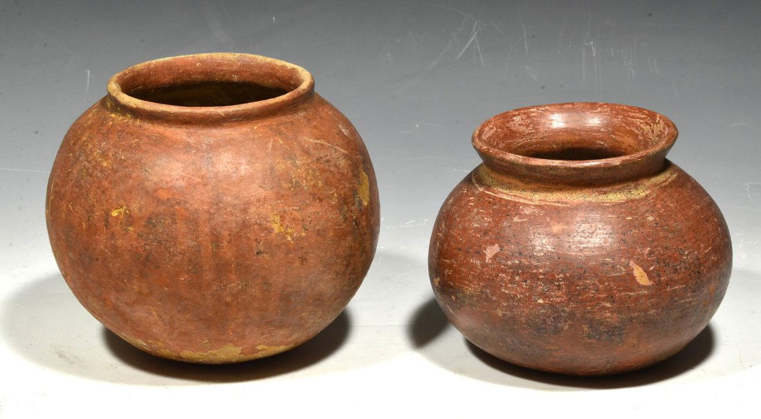Two Pre-Columbian Narino Carchi Pottery Vessels (1 of 3)