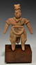 Pre-Columbian Colima Pottery Flat  Figure