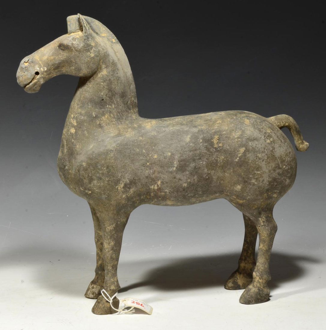 Han Dynasty Grey Pottery Horse (1 of 7)