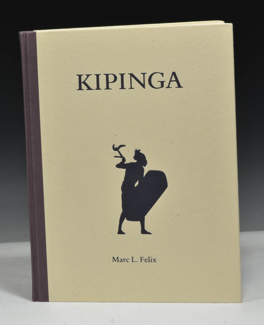 "Throwing Blades of Central Africa" book by Marc L. Kipinga, 1991 (1 of 3)
